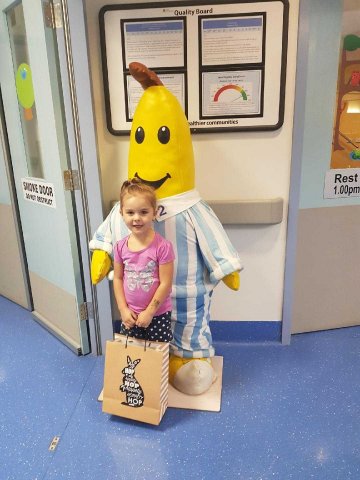 Donation to Hospital During Easter