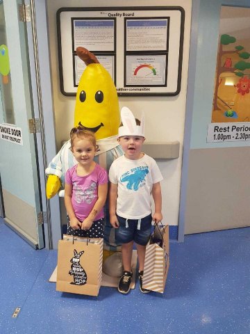 Donation to Hospital During Easter